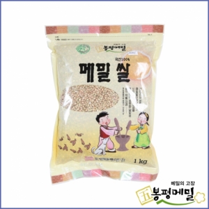 농업회사법인(주)들애초,봉평 메밀쌀 1kg
